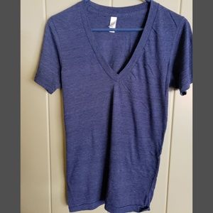 American Apparel V neck t shirt
